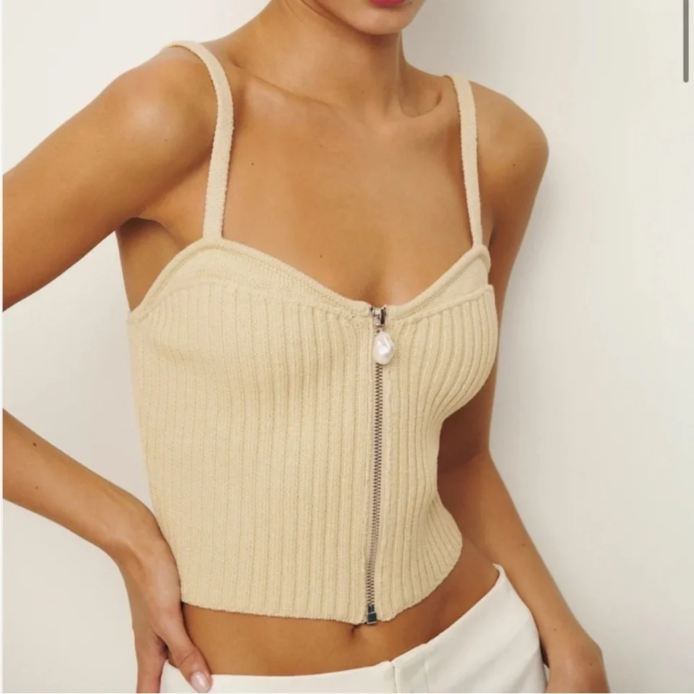 Reformation Presley Sweater knit top - Picture 7 of 8